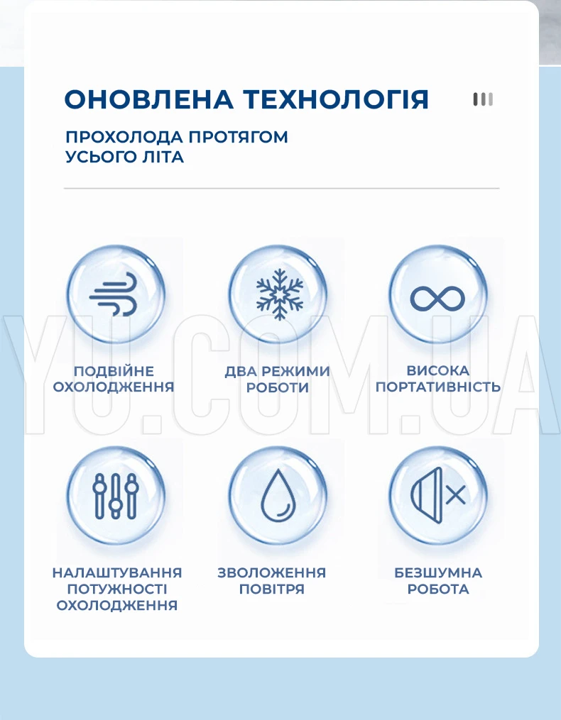 Настільний портативний кондиціонер 5X Arctic Cool Ultra Pro із зволожувачем повітря міні кондиціонер Настільний портативний кондиціонер 5X Arctic Cool Ultra Pro із зволожувачем повітря міні кондиціонер